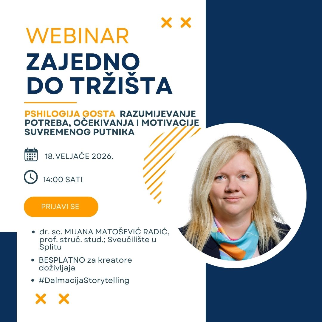 Vizual webinara Psihologija gosta u programu Zajedno do tržišta