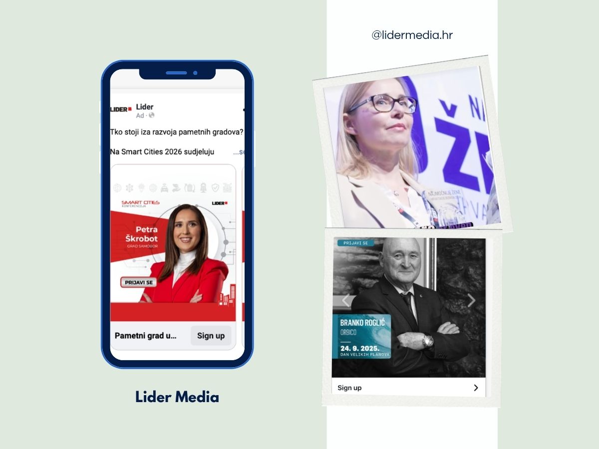 Facebook i Instagram oglasi Lider Media