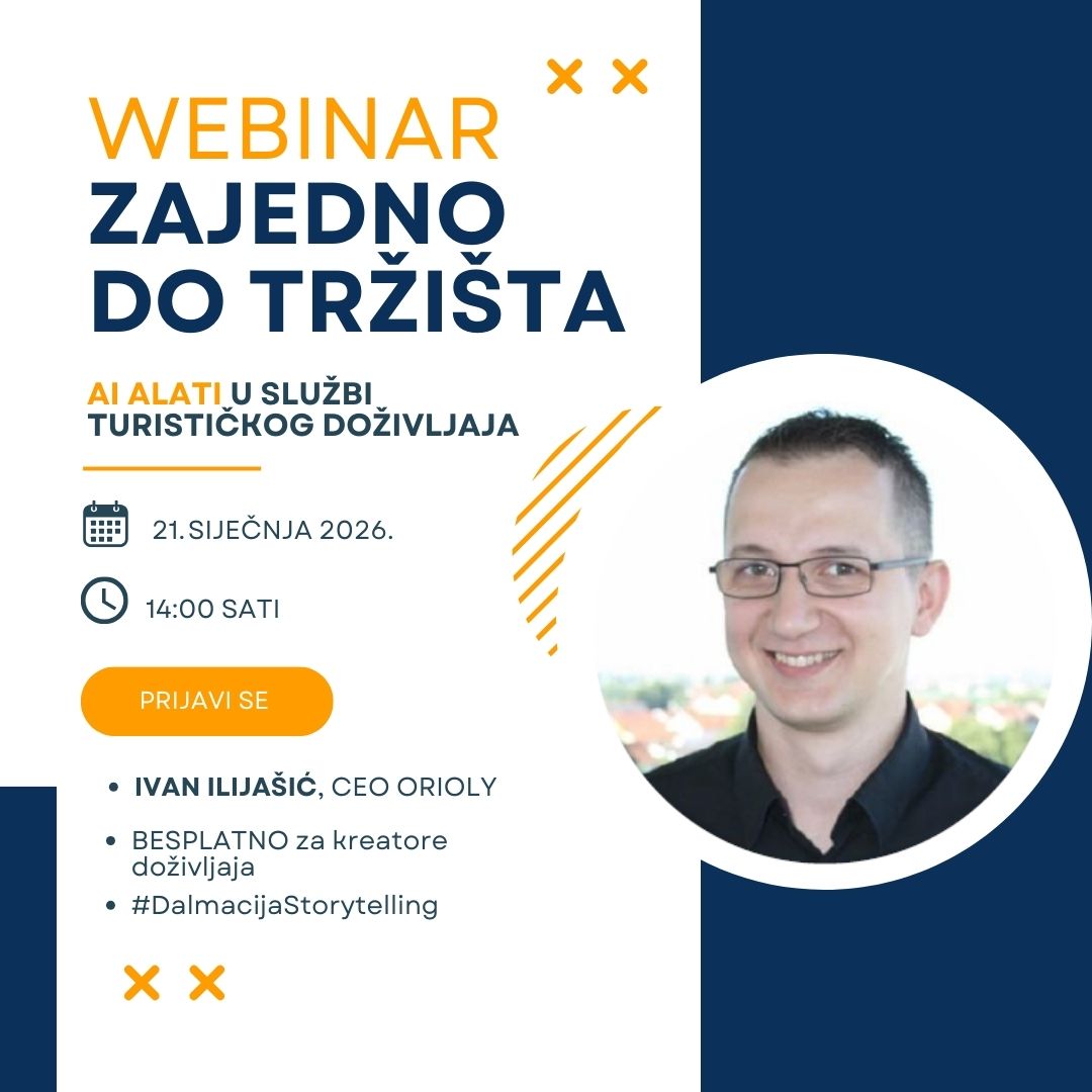 Vizual webinara AI alati u službi turističkog doživljaja