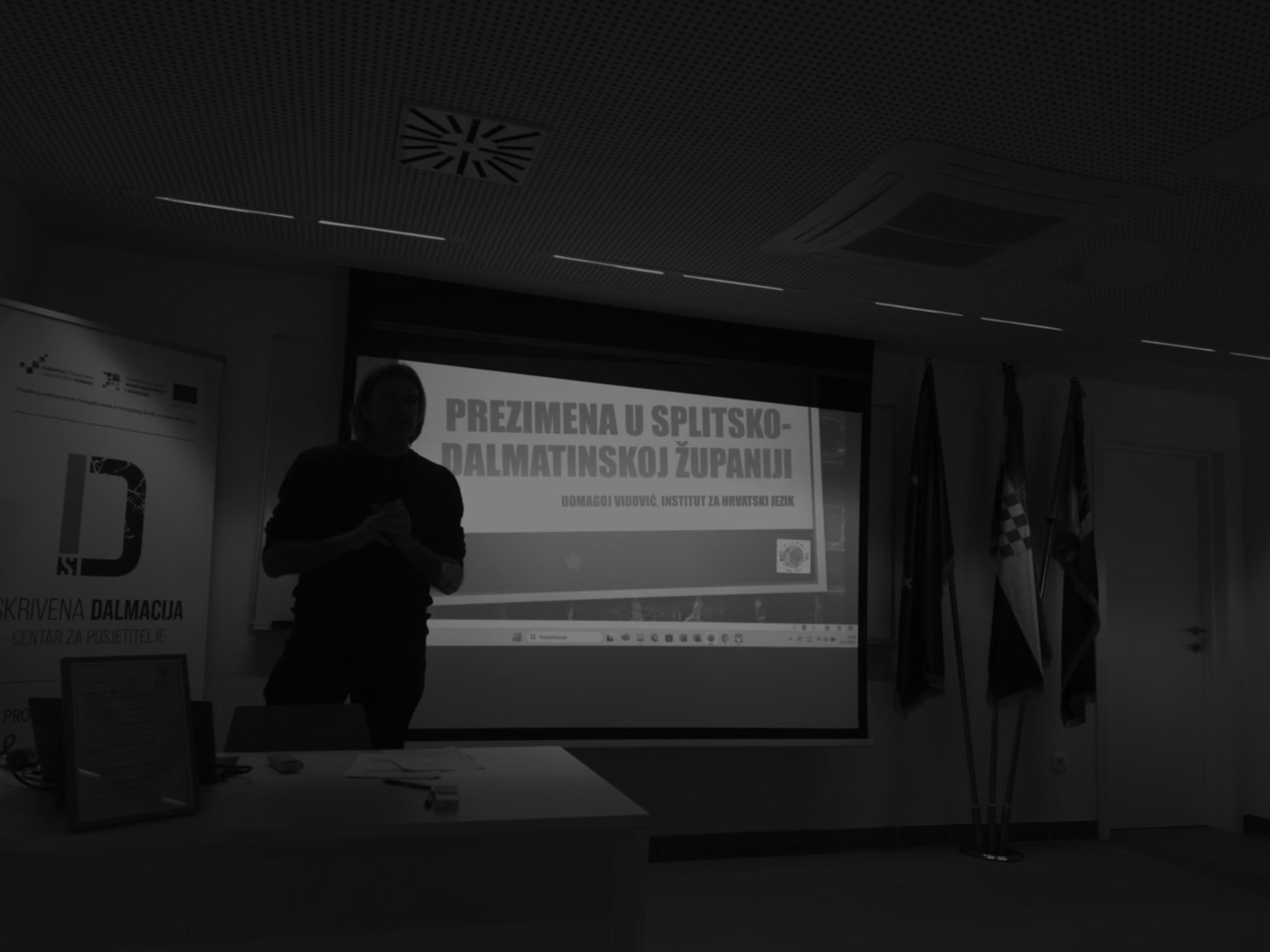 Predavanje o prezimenima u Splitsko-dalmatinskoj županiji dr. sc. Domagoja Vidovića