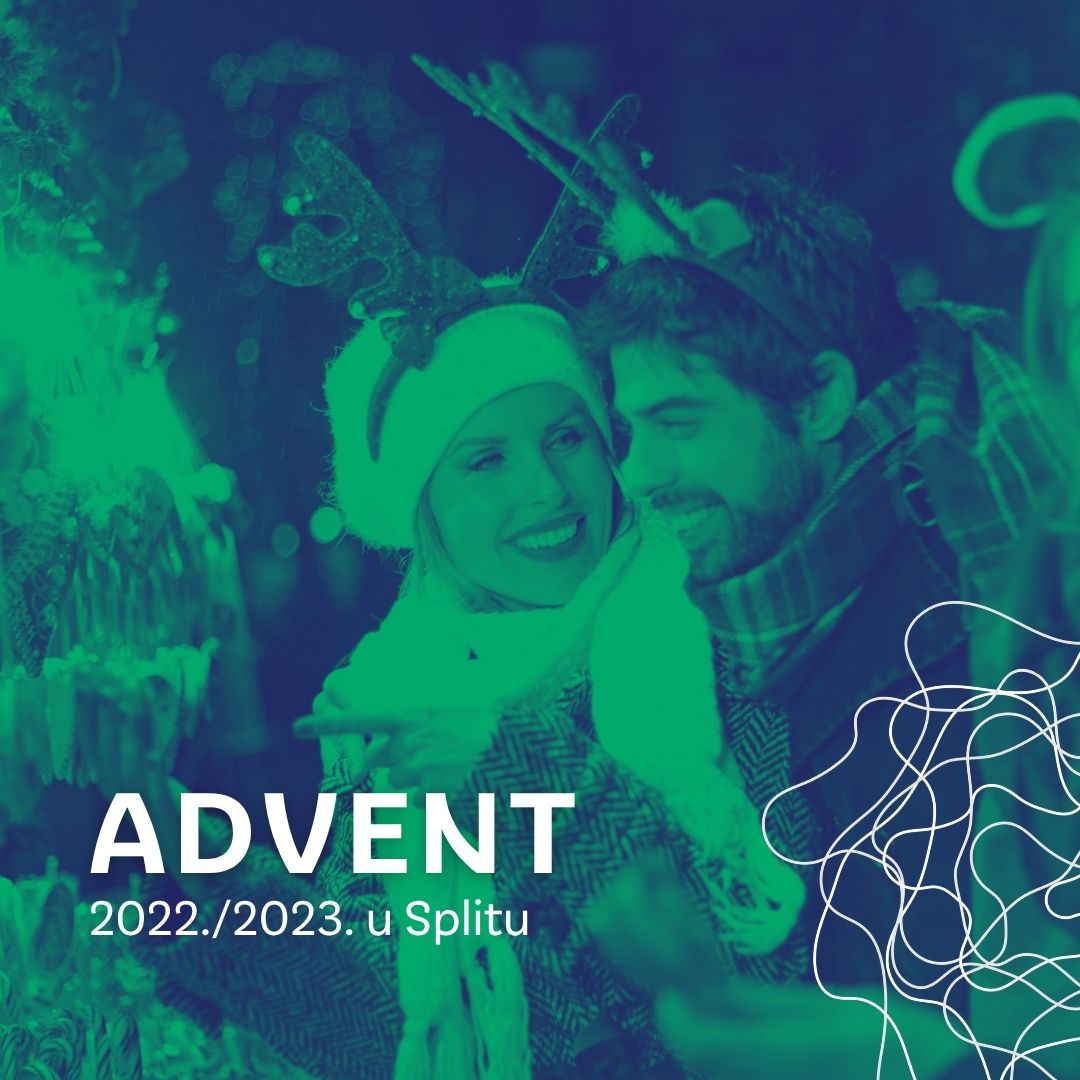 Objava o Adventu 2022./2023. u Splitu u vizualnom identitetu projekta