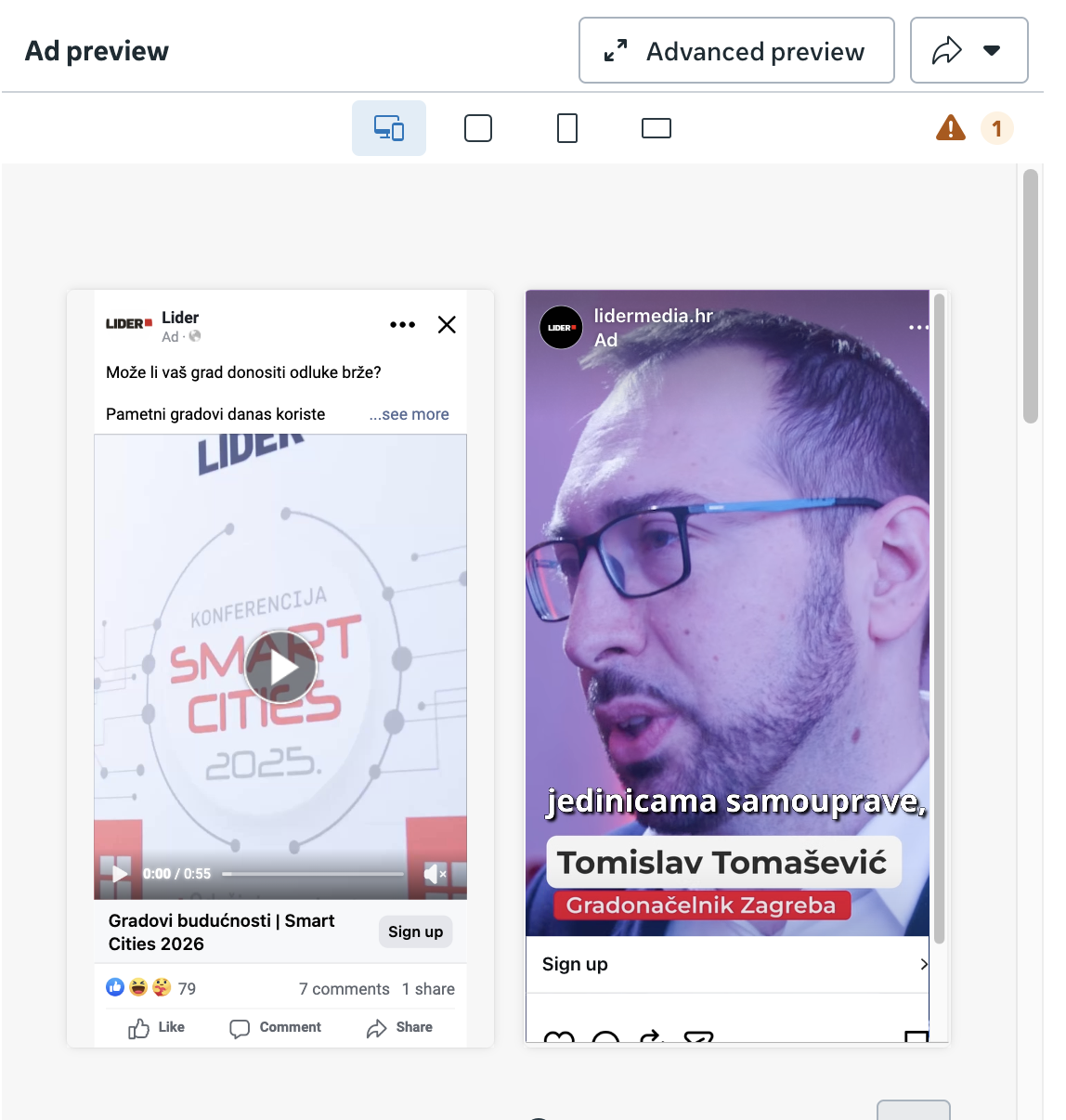 Video oglas za Smart Cities s gradonačelnikom Tomislavom Tomaševićem