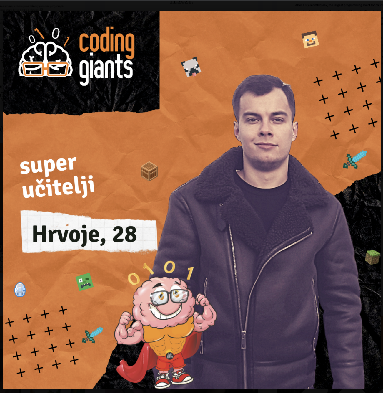 Objava Coding Giants iz serije super učitelji